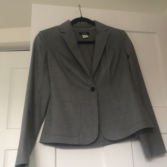J. Crew Jackets & Blazers - J crew grey blazer